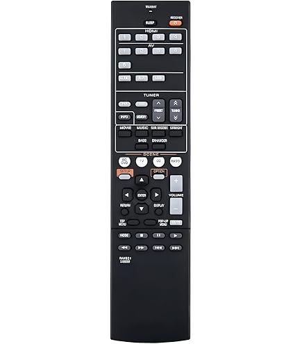 YAMAHA RX-V377 AVレシーバー リモコン未使用新品 Amazon | RAV522 ZJ66510 リモコン 交換用 ヤマハホームシアター AV